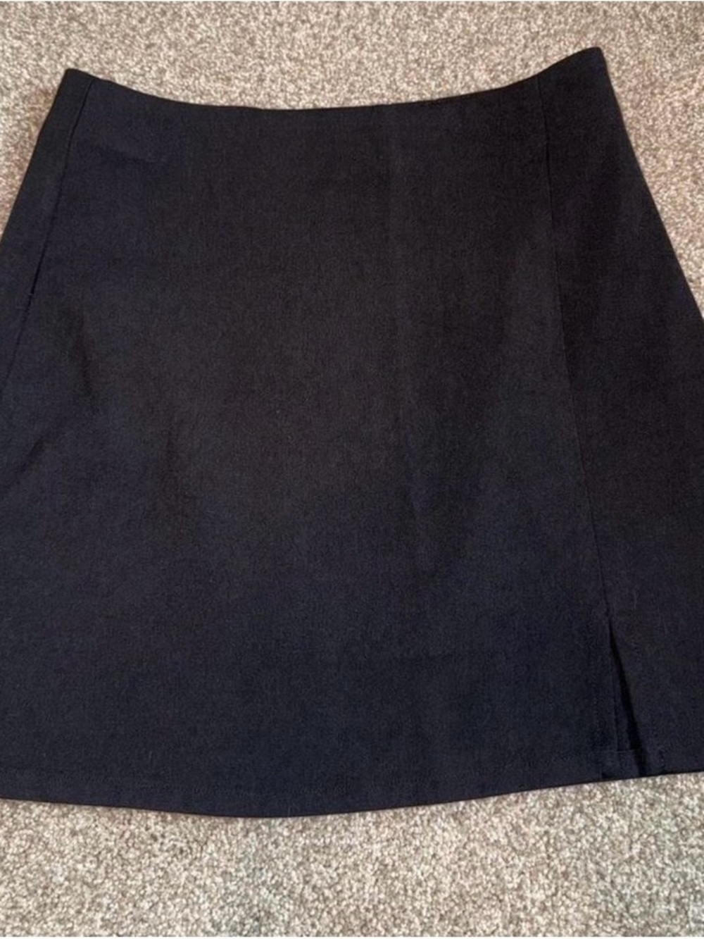 Classic Black A-Line Skirt
